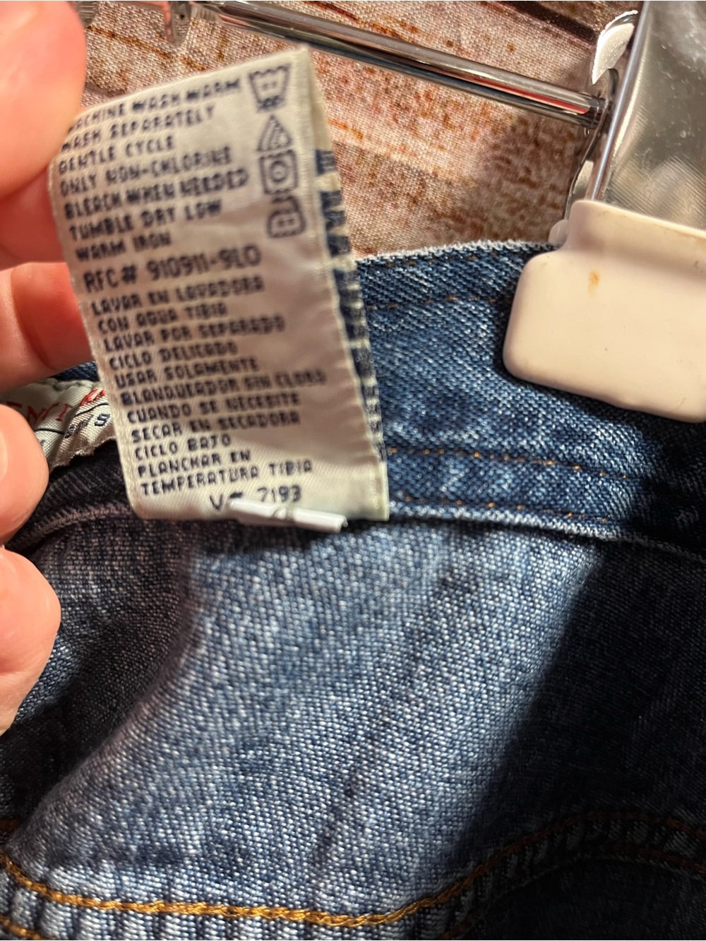 Faded Glory denim Shorts-Ladies 20W - Picture 8 of 8
